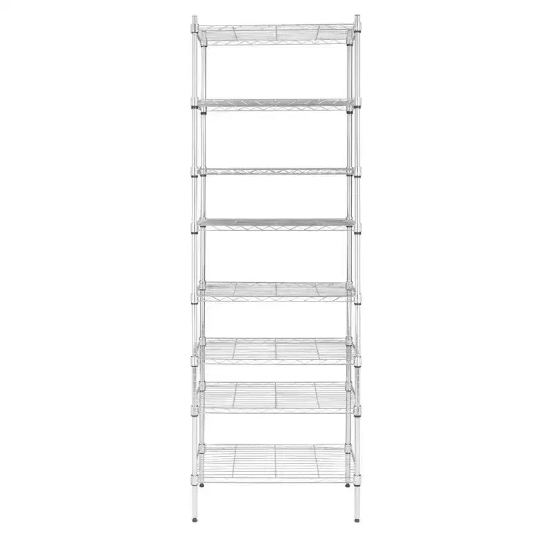 8-Tier Adjustable Wire Shelving Unit