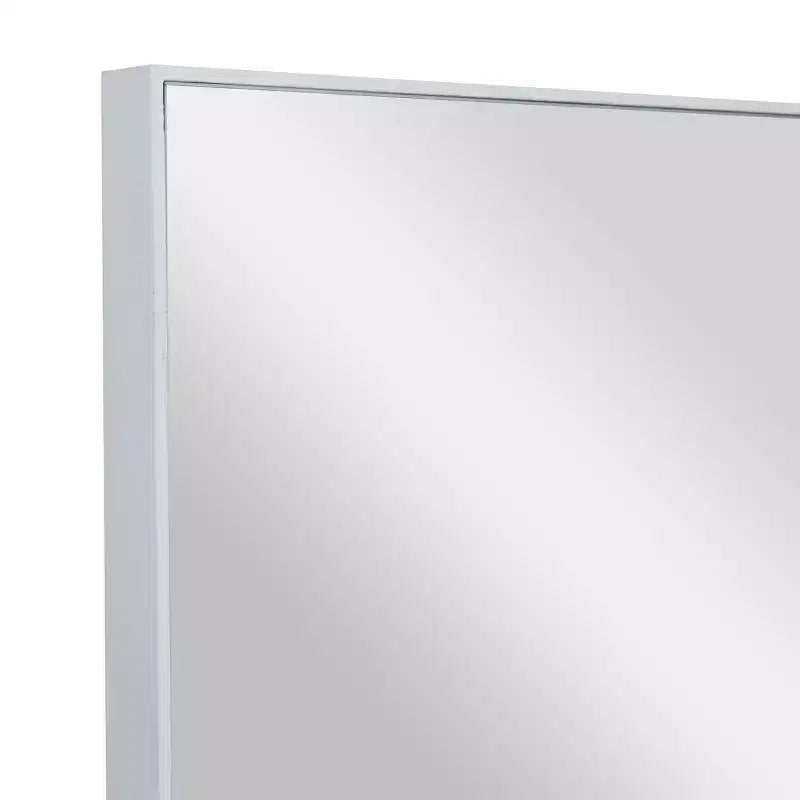 Wood Wall Mirror with Thin Frame