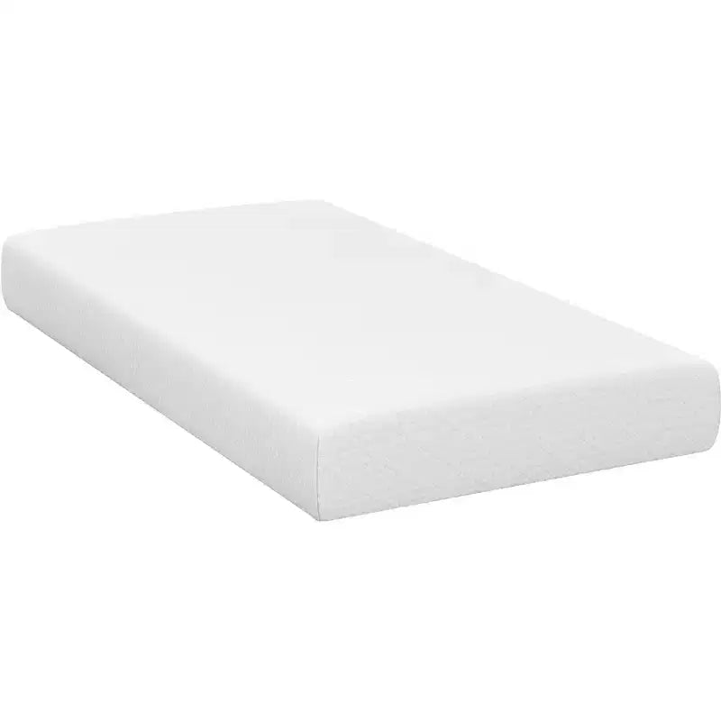 8" Gel Memory Foam Mattress with Green Tea Scent, Cooling Technology, 3 Foam Layers